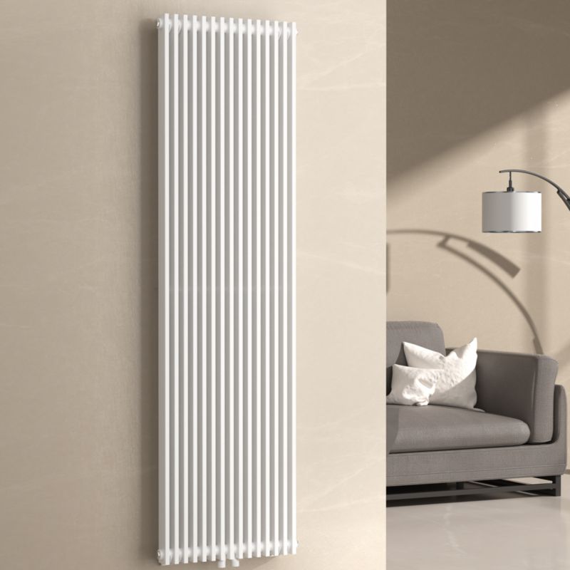 Grzejnik dekoracyjny GoodHome Kensal 180 x 50 cm biały