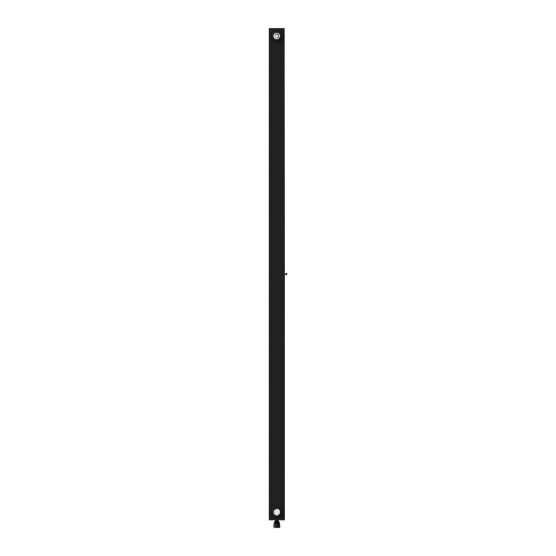 Grzejnik dekoracyjny GoodHome Kensal 180 x 50 cm czarny