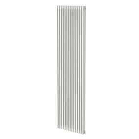 Grzejnik dekoracyjny GoodHome Kensal 180 x 50 cm zasilanie boczne biały
