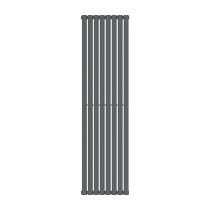 Grzejnik dekoracyjny GoodHome Wickham 180 x 48 cm antracyt