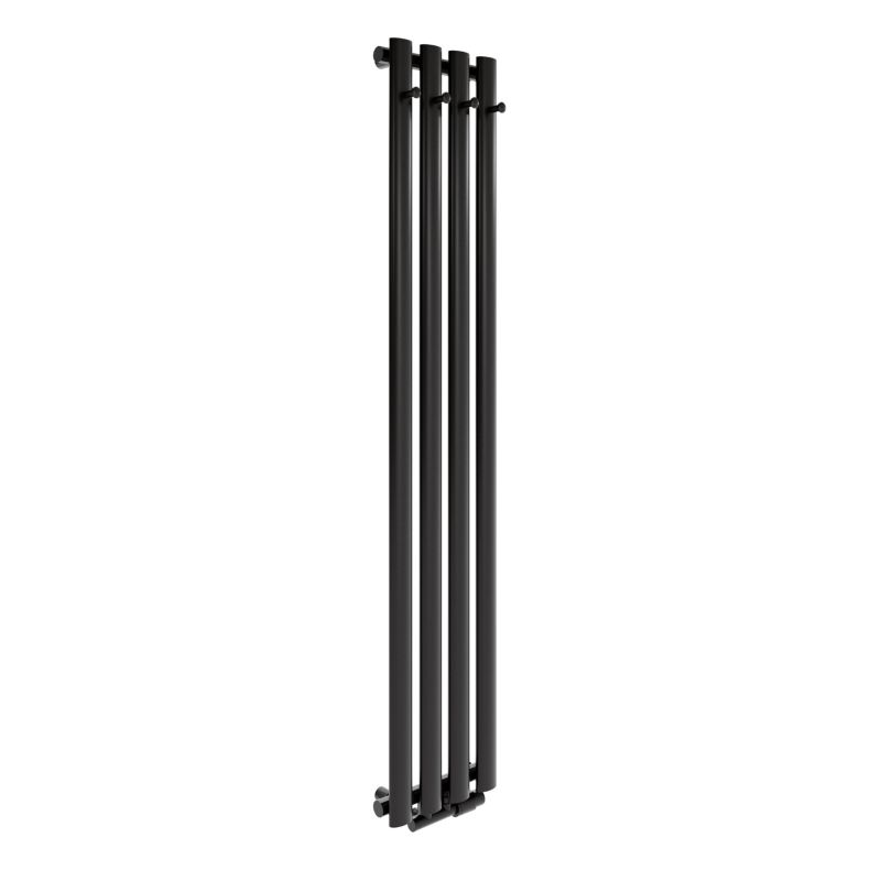 Grzejnik dekoracyjny Luxrad Azur 140 x 27 cm czarny