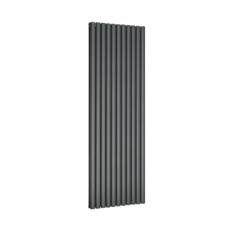 Grzejnik dekoracyjny  LUXRAD Ring podwójny 190x64,2 cm czarny mat str. ZDC 2364W 1 szt