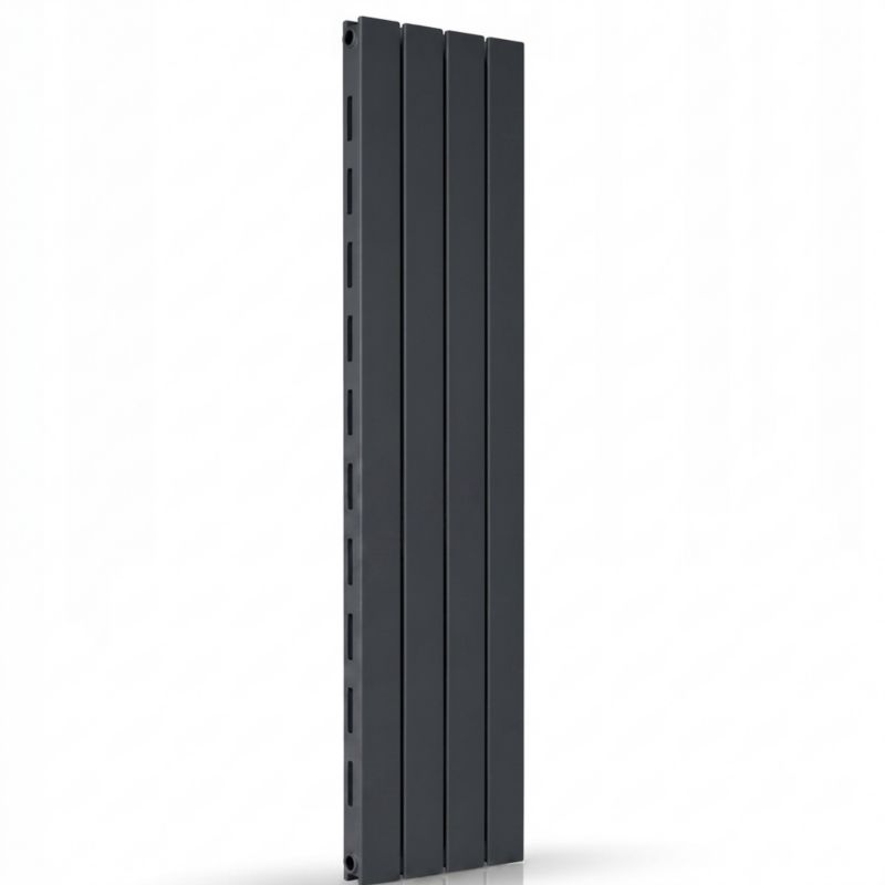 Grzejnik dekoracyjny Luxrad Vertirad podwójny z osłoną boczną 1650x295 mm grafit ZDC 759W 1 szt