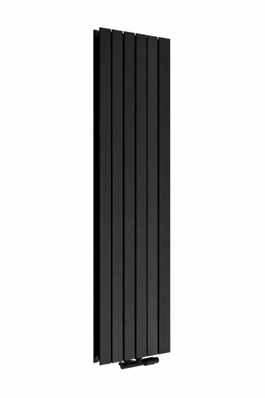 Grzejnik dekoracyjny podwójny Valx Vast II 185x44,5 cm czarny mat ZDC 1330W 1 szt