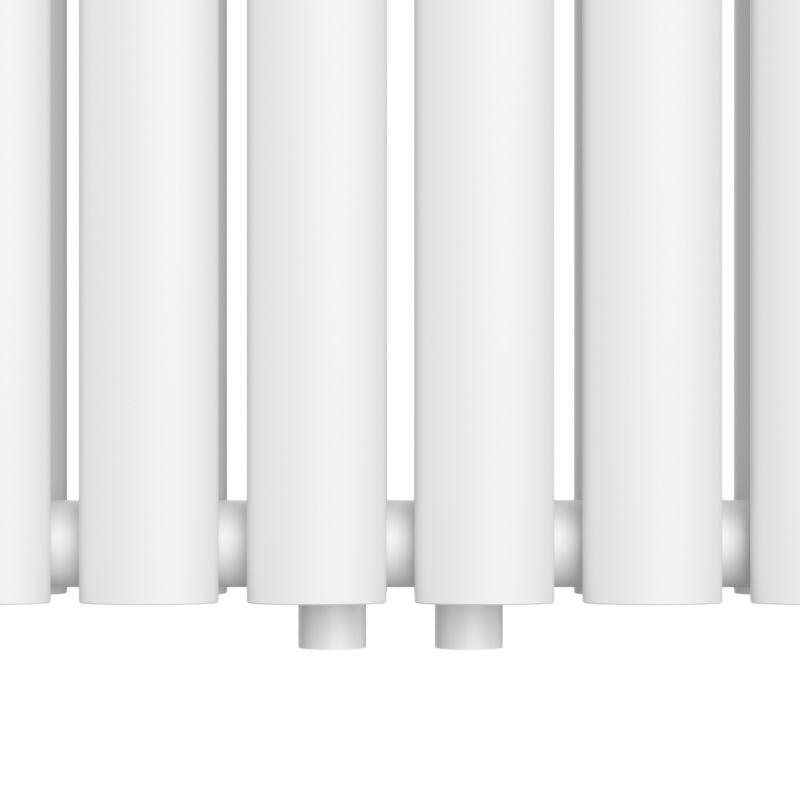 Grzejnik dekoracyjny podwójny Wickham 180 x 48 cm biały