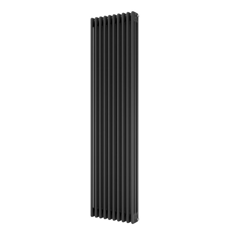 Grzejnik dekoracyjny wodny MOTESSI czarny 180x47cm 1635W - 1 szt