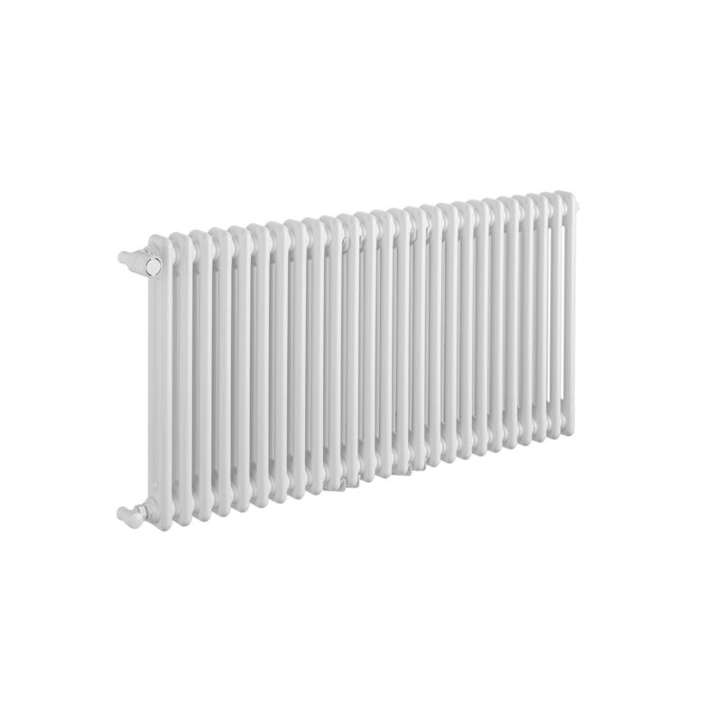 Grzejnik żeberkowy poziomy retro Column Line CL2E-575x1145-B500 biały 1 szt.