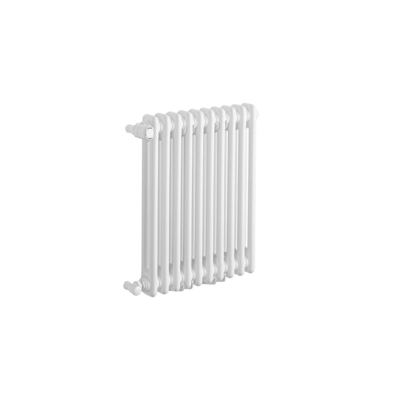 Grzejnik żeberkowy poziomy retro Column Line CL2E-575x470-B500 biały 1 szt.