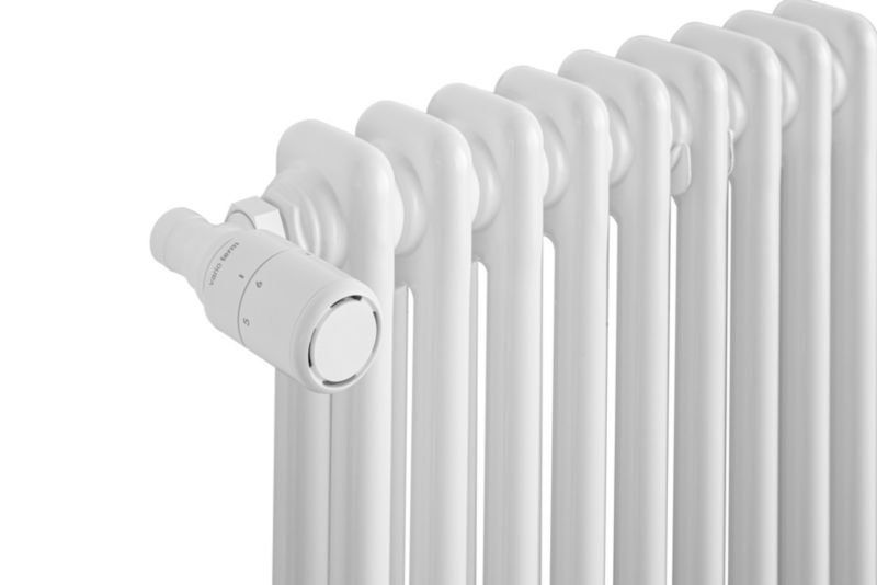 Grzejnik żeberkowy poziomy retro Column Line CL2E-575x470-B500 biały 1 szt.