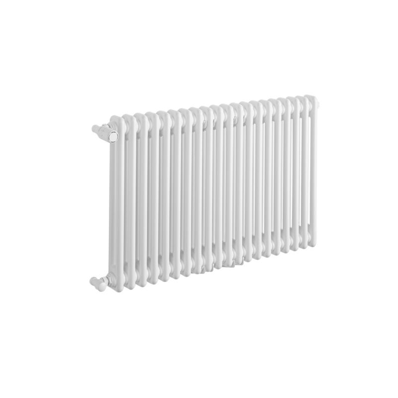 Grzejnik żeberkowy poziomy retro Column Line CL2E-575x920-B500 biały 1 szt.