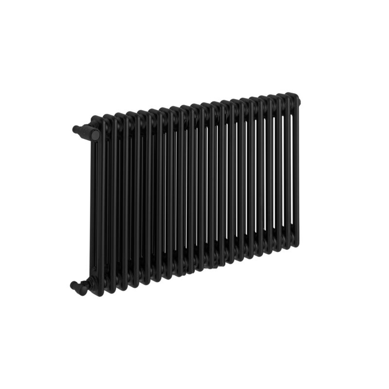 Grzejnik żeberkowy poziomy retro Column Line CL2E-575x920-B500 czarny 1 szt.