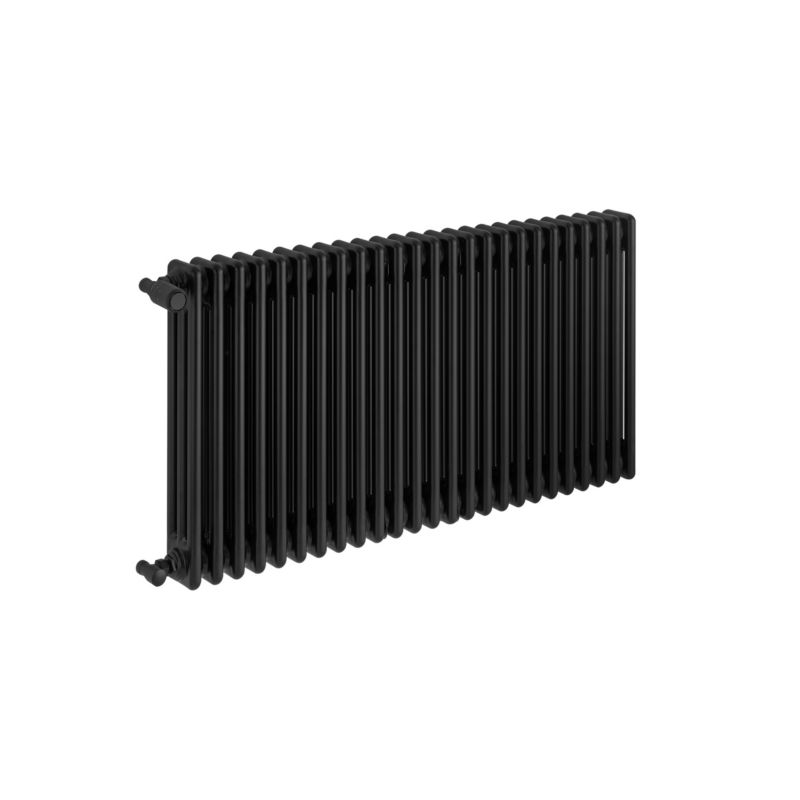Grzejnik żeberkowy poziomy retro Column Line CL3E-575x1145-B500 czarny 1 szt.