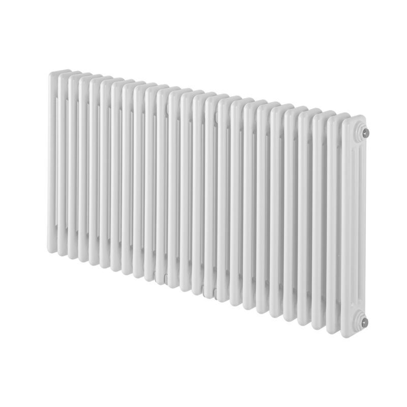 Grzejnik żeberkowy poziomy retro Column Line CL3E-575x1145-D50L/P biały 1 szt.