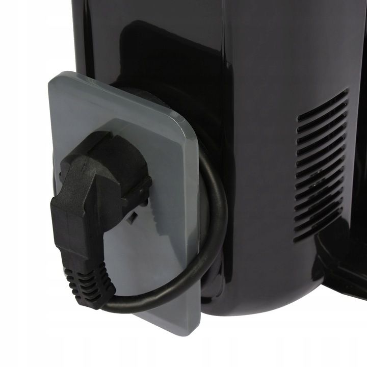 Grzejnik elektryczny EL FUEGO olejowy czarny 2500W 1szt