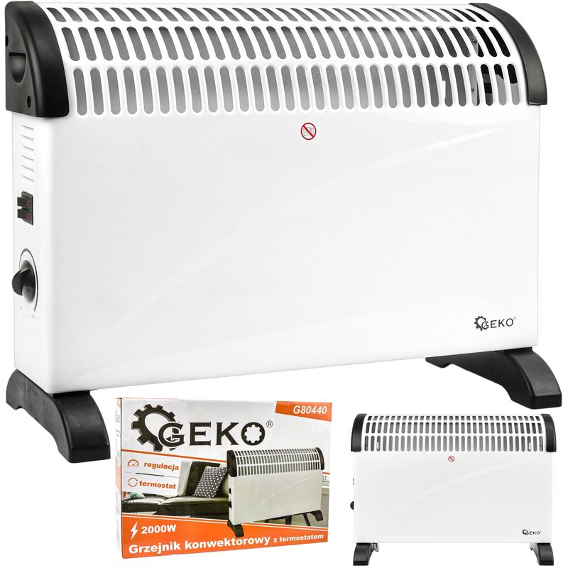 Grzejnik elektryczny GEKO konwektorowy 2000W 1szt.
