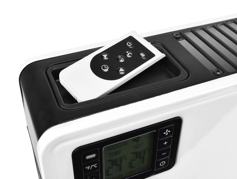 Grzejnik elektryczny GEKO konwektorowy termostat LCD pilot 2300W 1szt.