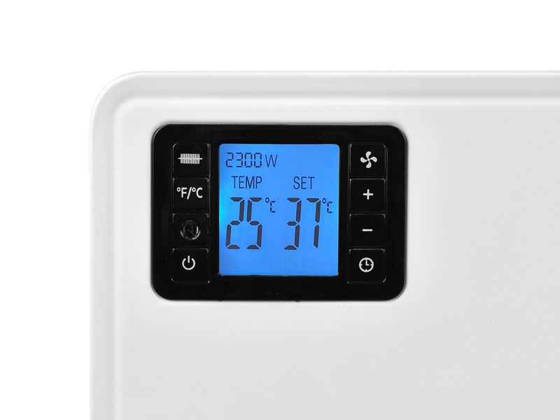 Grzejnik elektryczny GEKO konwektorowy termostat LCD pilot 2300W 1szt.