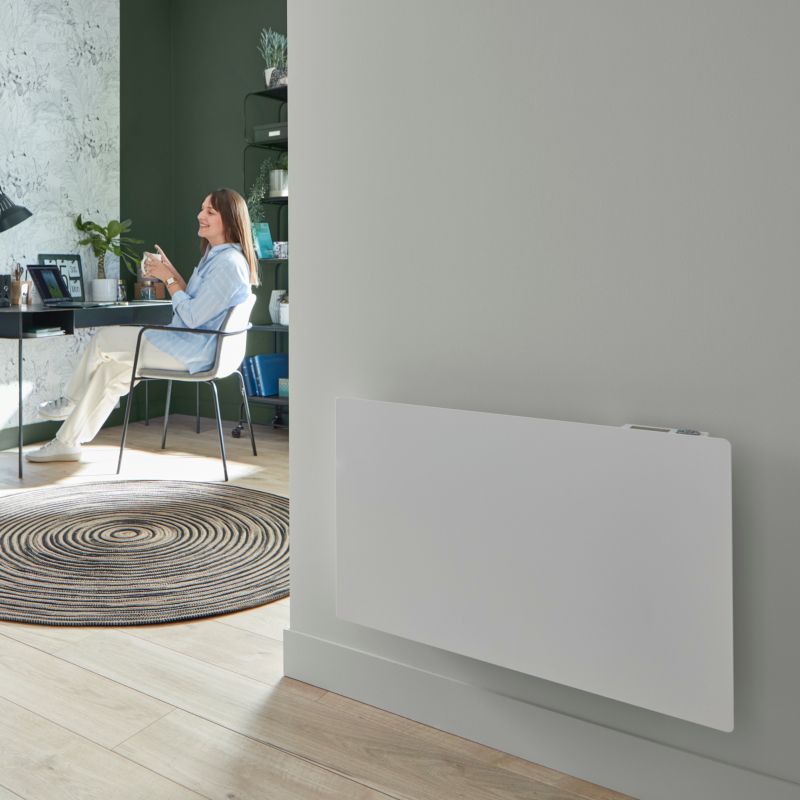 Grzejnik elektryczny GoodHome Saris 1500 W biały