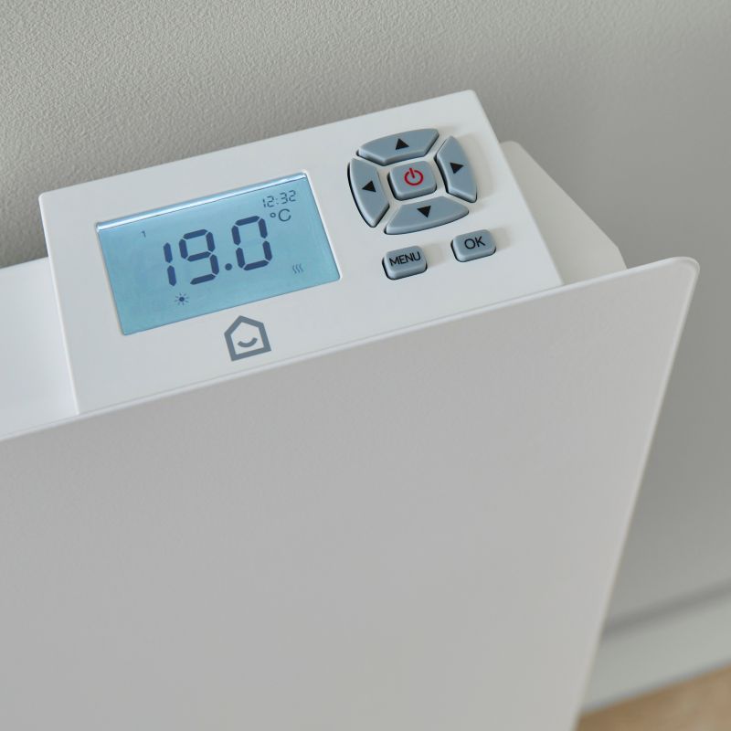 Grzejnik elektryczny GoodHome Saris 1500 W biały
