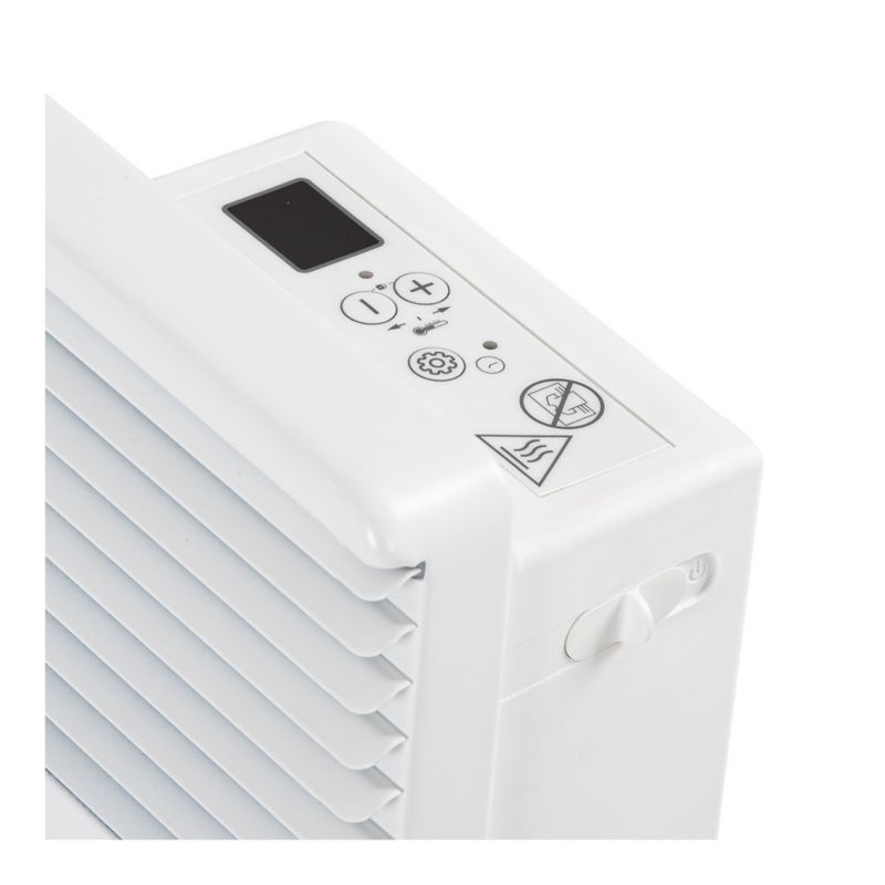 Grzejnik elektryczny Intuis 1500W konwektorowy IP24 biały Tactic 1 szt.