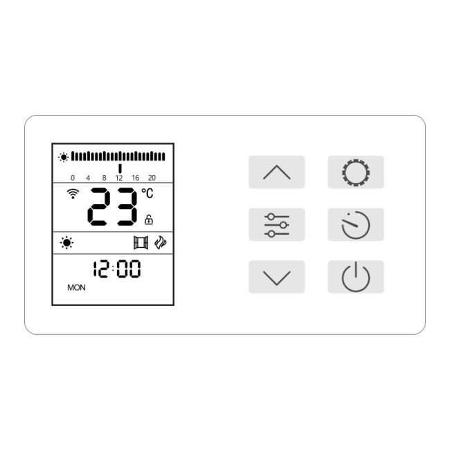 Grzejnik elektryczny konwektorowy Warmtec 2500W WiFi IP24 EWE+