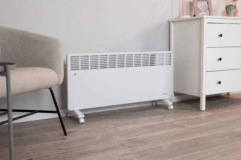 Grzejnik elektryczny konwektorowy Warmtec 2500W WiFi IP24 EWE+