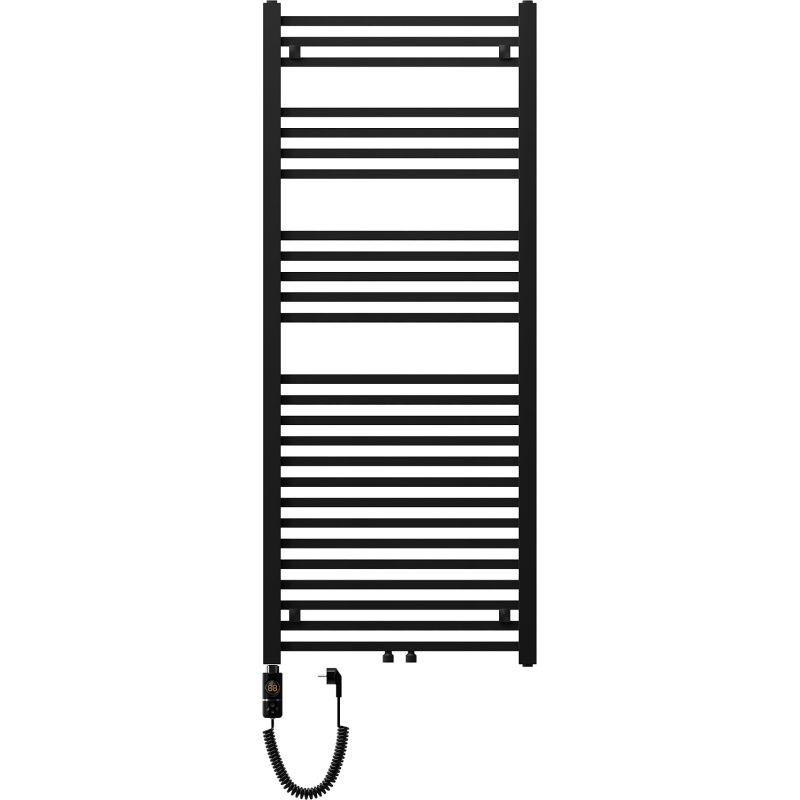 Grzejnik elektryczny Mexen Pluton czarny 1450 x 600 mm 1 szt.