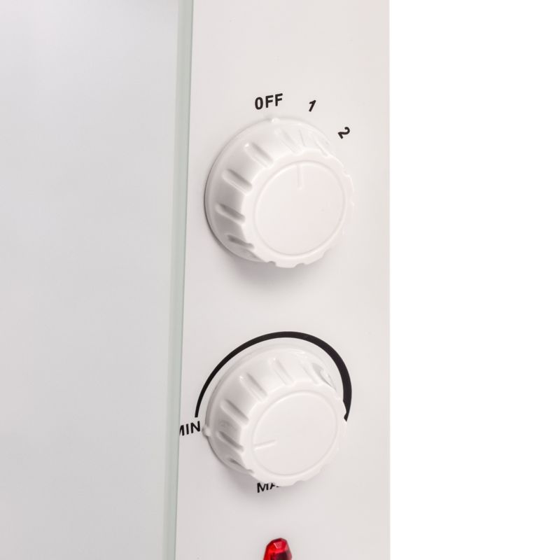 Grzejnik Elektryczny Mirpol 2000W Konwektorowy z Termostatem Przenośny Biały 1 szt.