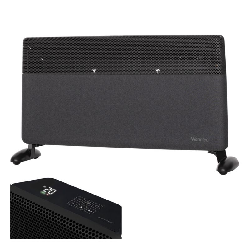 Grzejnik elektryczny Warmtec 1500W inwerterowy energooszczędny WiFi IP24 EGI-15A 1 szt.