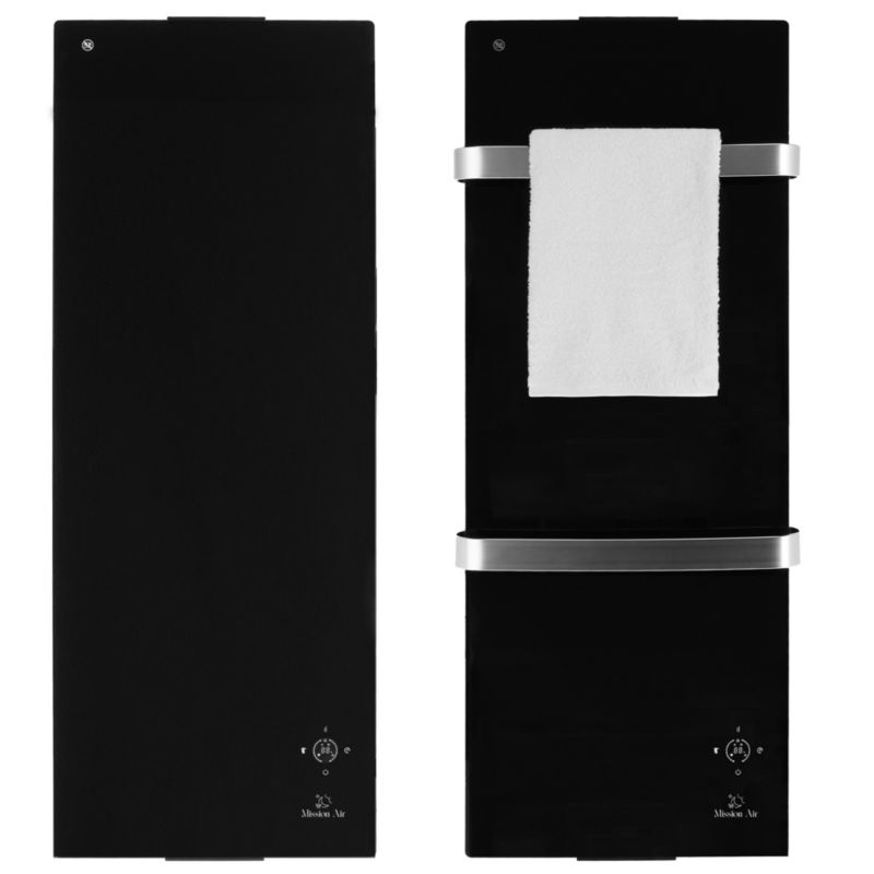 Grzejnik konwektorowy NEAPOL 1200W WiFi Mission Air Czarny 1szt
