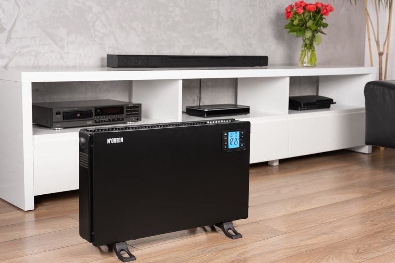 Grzejnik Konwektorowy Noveen CH7100 LCD Smart Black 2000 W czarny 60x21x37,5 cm 1 szt.
