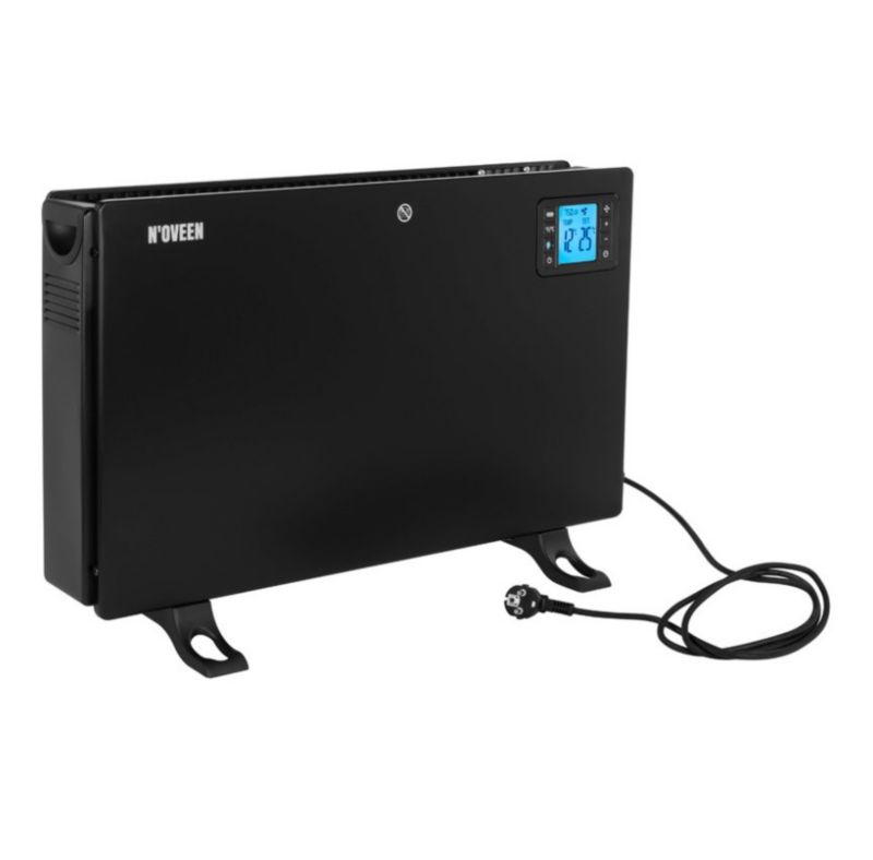 Grzejnik Konwektorowy Noveen CH7100 LCD Smart Black 2000 W czarny 60x21x37,5 cm 1 szt.