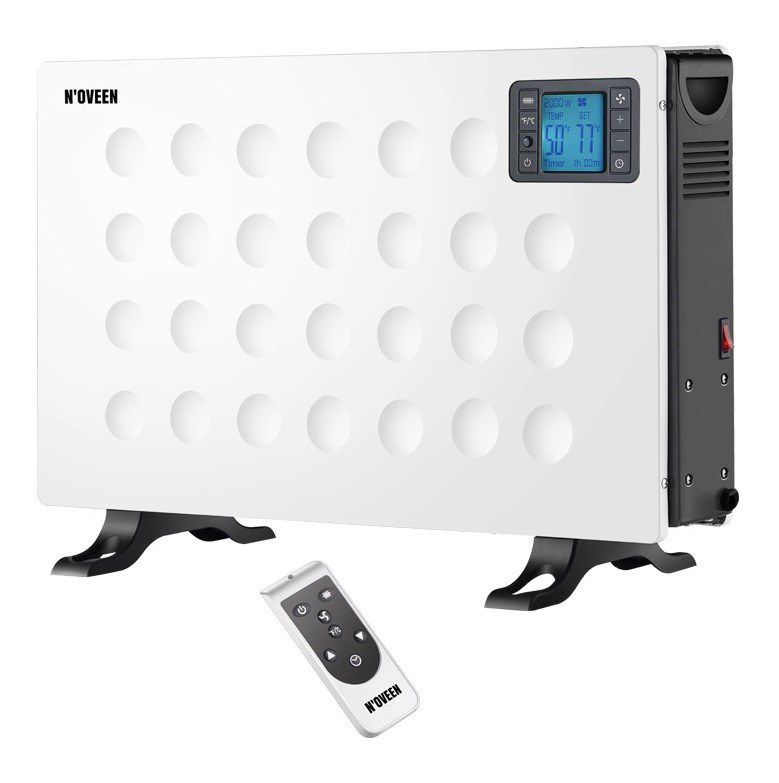 Grzejnik konwektorowy Noveen CH8000 LCD Smart White 2000 W biały 60x21x37,5 cm 1 szt.