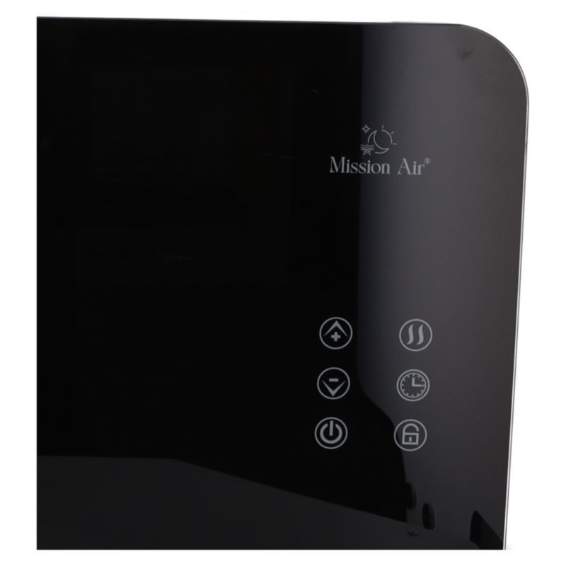 Grzejnik konwektorowy PORTO WiFi 2000W Mission Air Czarny 1szt