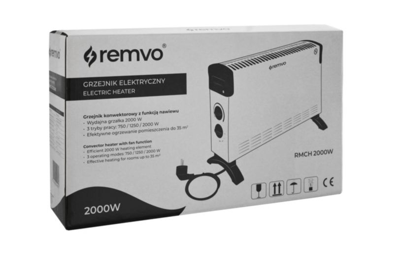 Grzejnik konwektorowy Remvo RMCH 2000W energooszczędny 1 szt.