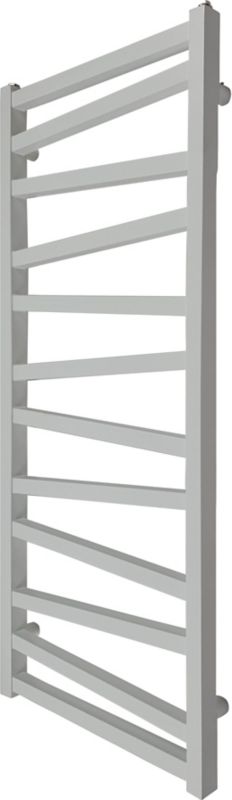 Grzejnik łazienkowy Cyrkon 119 x 50 cm biały mat