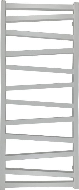 Grzejnik łazienkowy Cyrkon 119 x 50 cm biały mat
