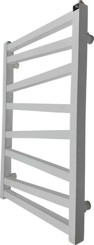 Grzejnik łazienkowy Cyrkon 75 x 50 cm biały mat