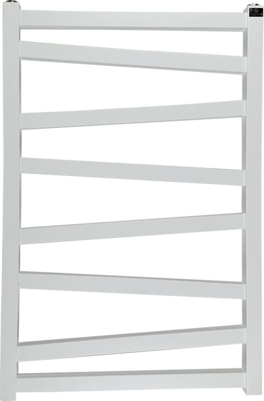 Grzejnik łazienkowy Cyrkon 75 x 50 cm biały mat