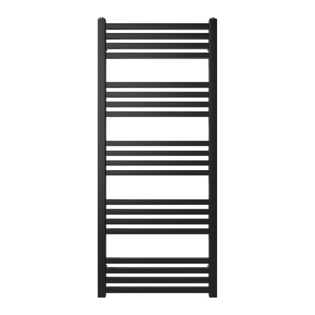 Grzejnik łazienkowy GoodHome Duala 105 x 45 cm czarny