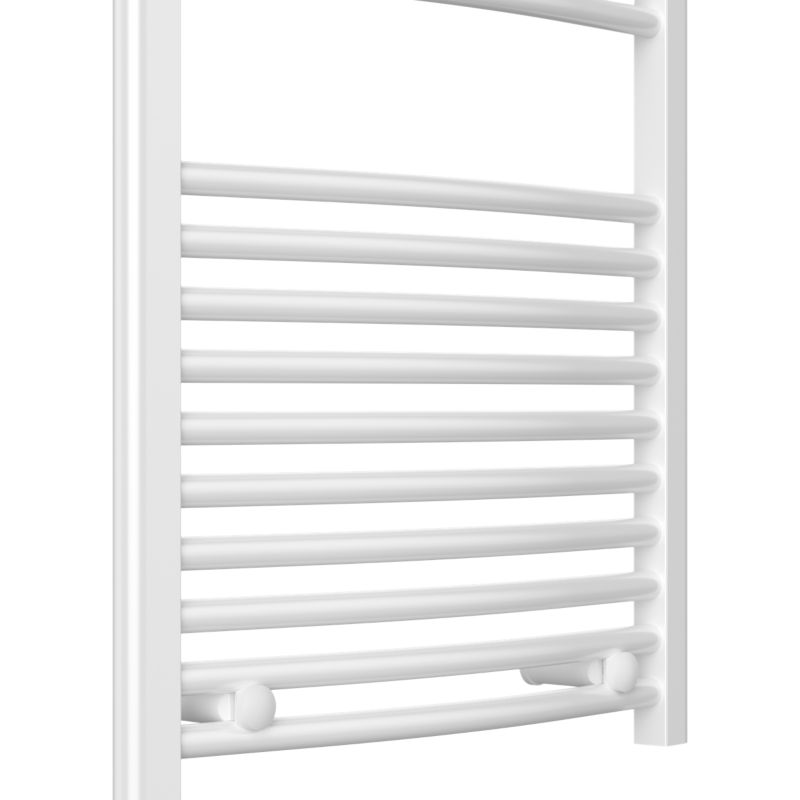 Grzejnik łazienkowy GoodHome profilowany 70 x 55 cm biały