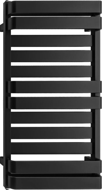 Grzejnik łazienkowy Terma Snap 78,5 x 50 cm czarny mat