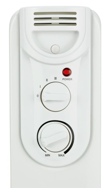 Grzejnik olejowy 2000 W biały