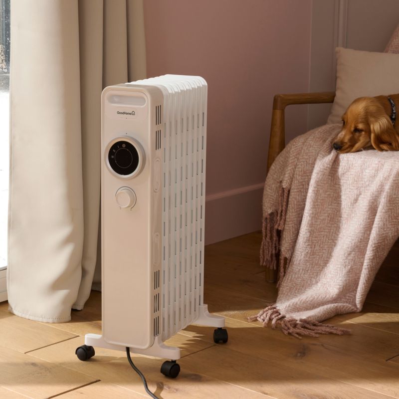 Grzejnik olejowy GoodHome 2000W biały