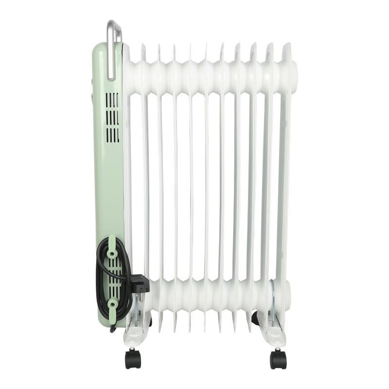 Grzejnik olejowy GoodHome Matouba 2500 W zielony