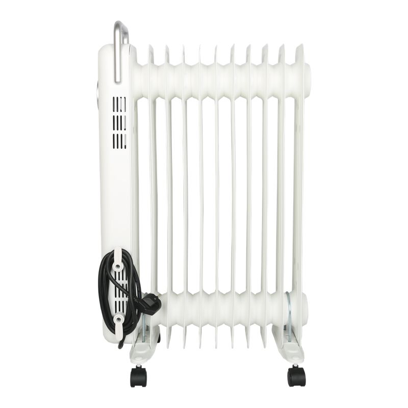 Grzejnik olejowy GoodHome retro 2500W biały