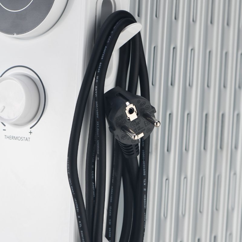 Grzejnik olejowy, Midea, 1500W NY1507-22M, biały, 1szt