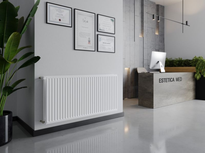 Grzejnik płytowy Mexen Hygiene CH20  600 x 500 biały 550 W 1 szt.
