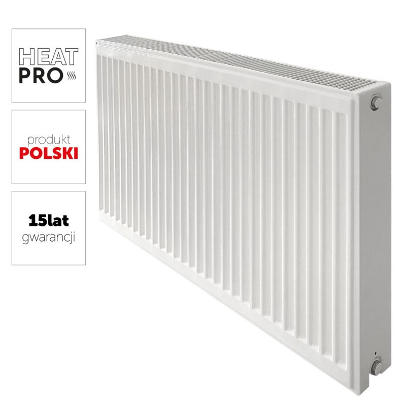 Grzejnik panelowy HEAT PRO Compact C22 600x800 biały 1 szt.