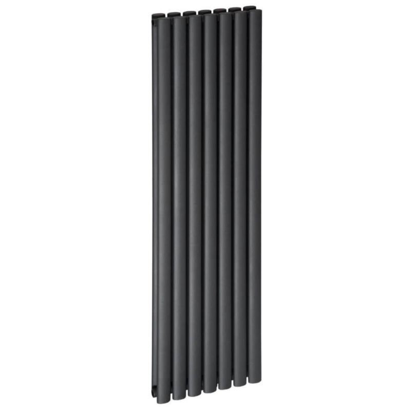 Grzejnik pokojowy  LUXRAD Ring podwójny 1600 x 410 mm antracyt 1350W 1 szt